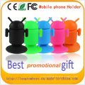 Promotional Silicone Android Robot Mobile Phone Sucker Stand Holder